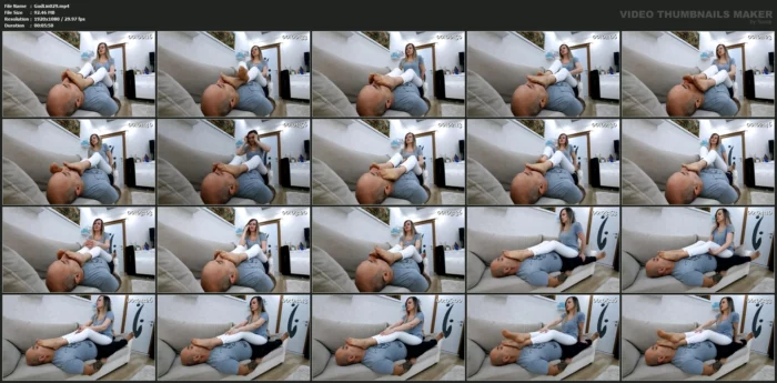 Pantyhose Domination Vol 13 - GODDESS LINA - MP4