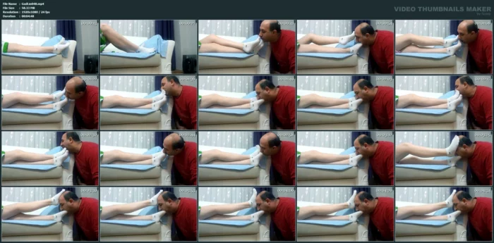 Socks Worship Vol 13 2 - GODDESS LINA - MP4