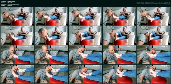Lina Foot Worship Vol 10 - GODDESS LINA - MP4