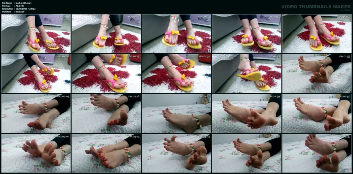 Foot Fetish. Vol 4 - GODDESS LINA - MP4