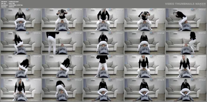 Jeans Face Sitting Vol 7 - GODDESS LINA - MP4