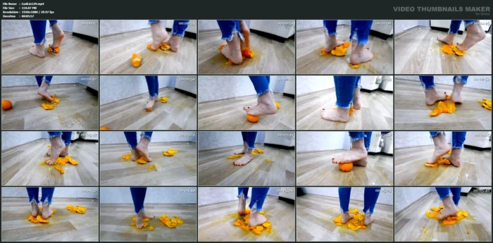 Orange Crush - GODDESS LINA - MP4