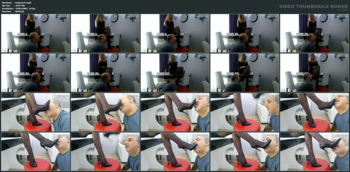 Shoe Worship Vol 7 - GODDESS LINA - MP4