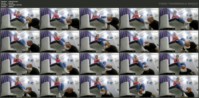 Socks Domination Vol 1 - GODDESS LINA - MP4