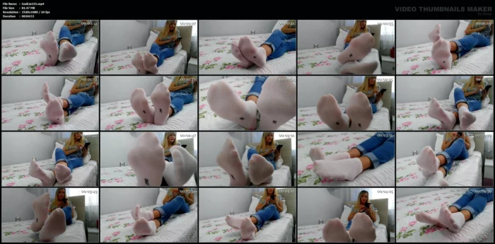 Socks Fetish Vol 4 - GODDESS LINA - MP4