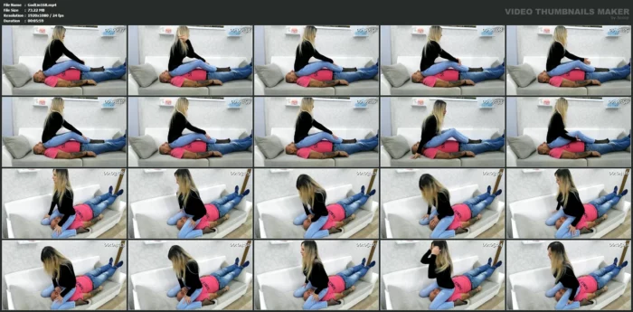 Throat Sitting Vol 1 - GODDESS LINA - MP4