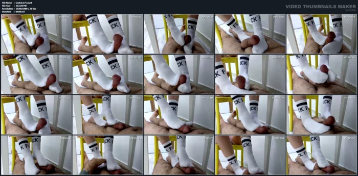 White Sockjob Vol 6 - GODDESS LINA - MP4