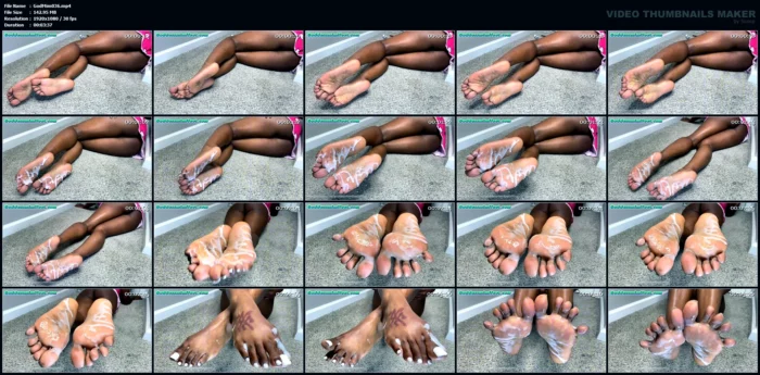 Booty & Soles CEI Humiliation - GODDESS MIMI FEET - MP4