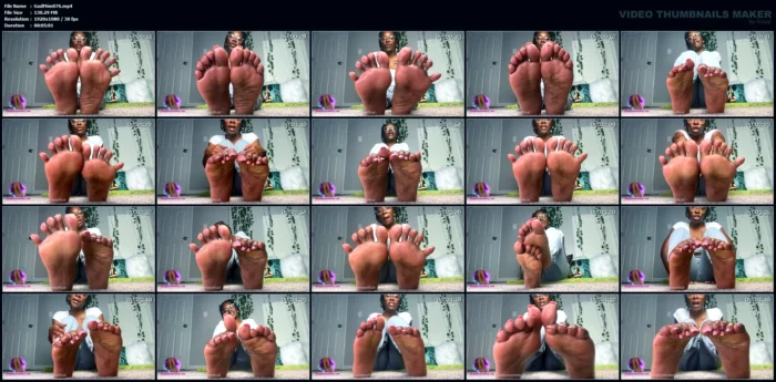 Denying You Permission To Cum - GODDESS MIMI FEET - MP4