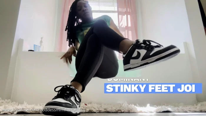 Dominant Stinky Feet JOI - GODDESS MIMI FEET - MP4