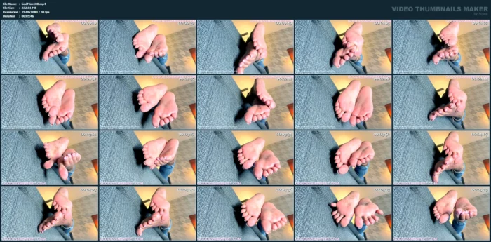 Edge For Ebony Soles - GODDESS MIMI FEET - MP4
