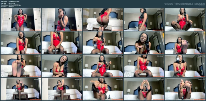 Femdom Humiliation Video - GODDESS MIMI FEET - MP4