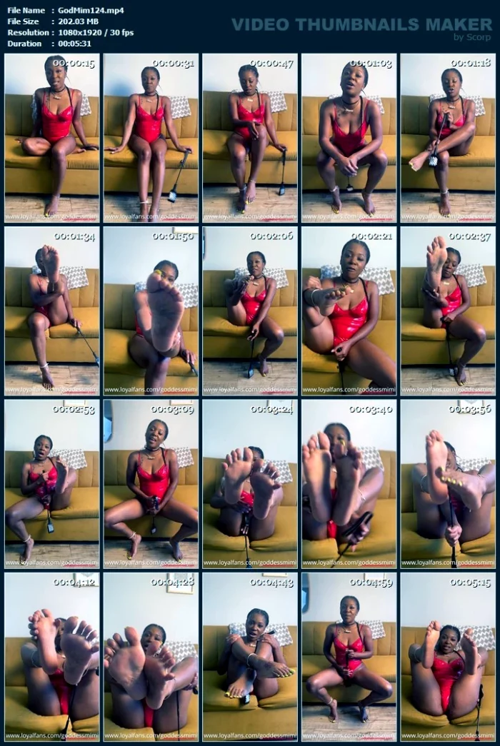 Follow My Every Command! - GODDESS MIMI FEET - MP4