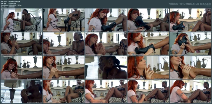 Good Girl Worships Her Mistress - GODDESS MIMI FEET - MP4
