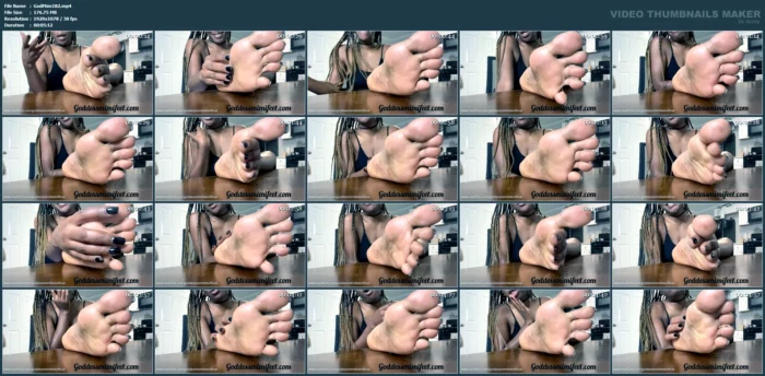 I Know How Often You Think About Dick! - GODDESS MIMI FEET - MP4