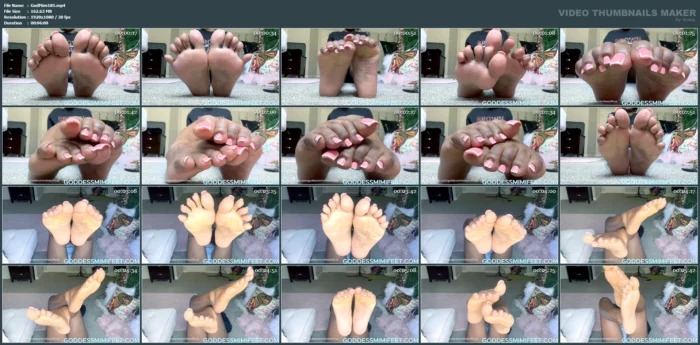 Jerking To My Step-Moms Feet! - GODDESS MIMI FEET - MP4