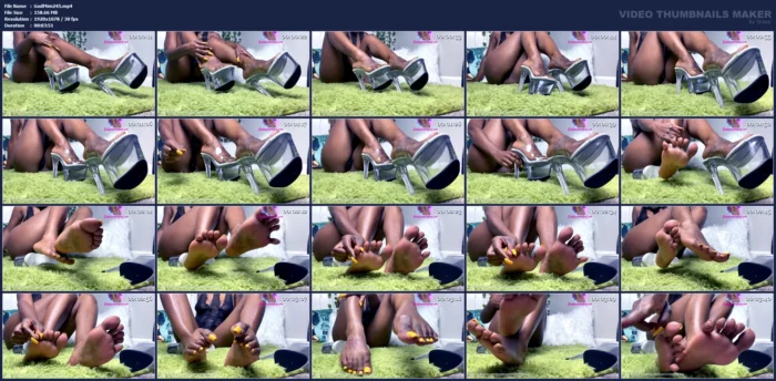 Pleaser Heels SPH - GODDESS MIMI FEET - MP4