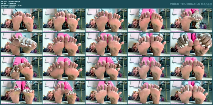Sole Humiliation - GODDESS MIMI FEET - MP4