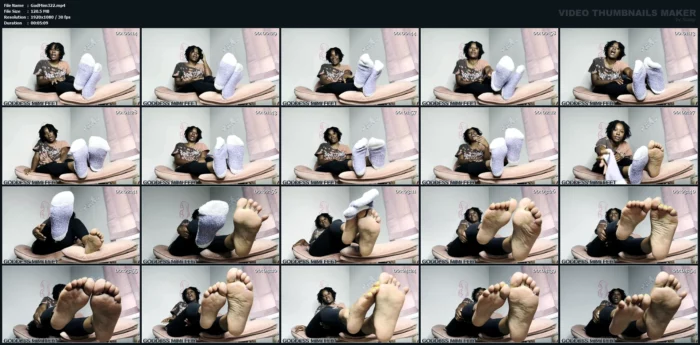 Stinky Feet Worship Instructions - GODDESS MIMI FEET - MP4