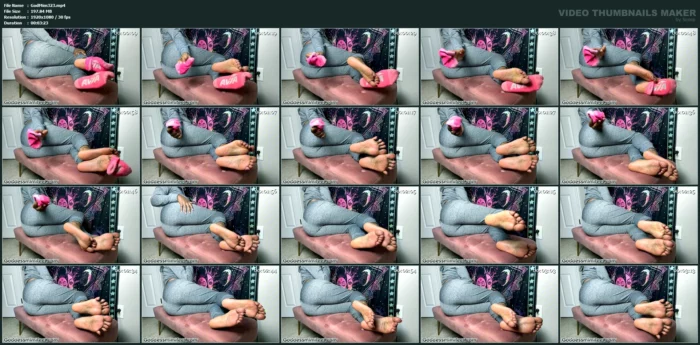 Stinky Foot JOI - GODDESS MIMI FEET - MP4