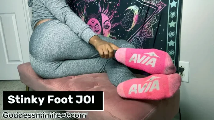 Stinky Foot JOI - GODDESS MIMI FEET - MP4