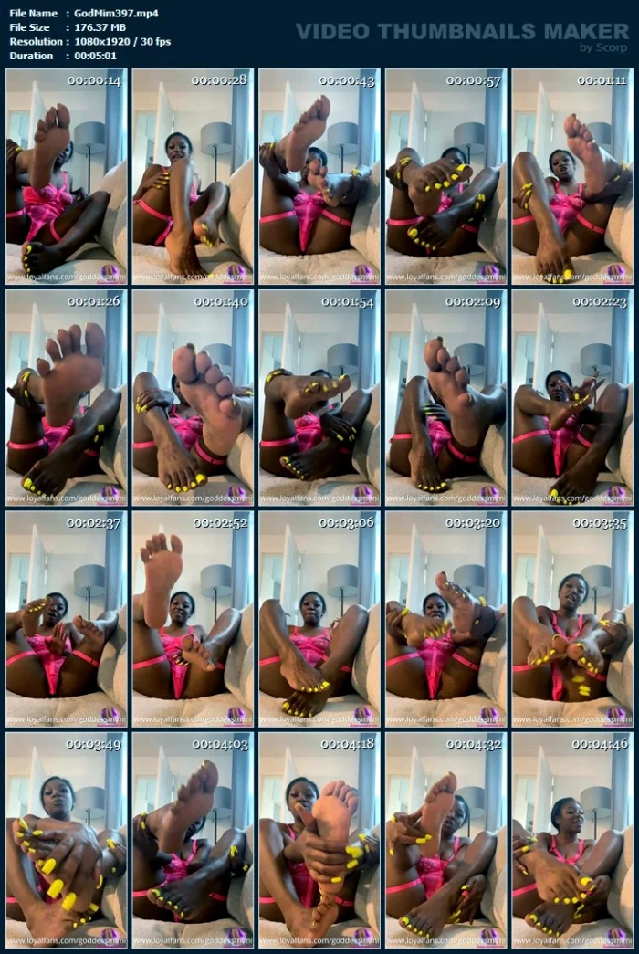 You Love Eating Bbc Cum - GODDESS MIMI FEET - MP4