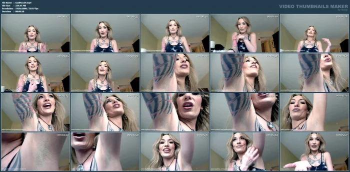Lost Bet Armpits - GODDESS MOXIE - MP4