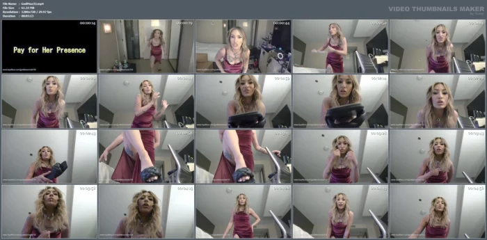 Pay For Her Presence - GODDESS MOXIE - MP4