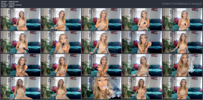 Send. Smoke. Shot - GODDESS MOXIE - MP4