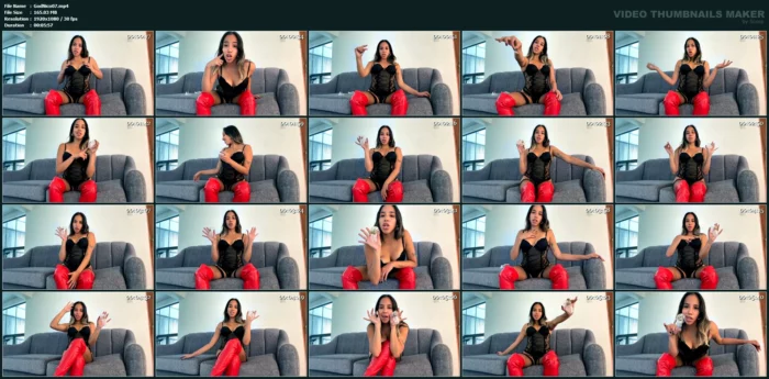 Chastity Task Femdom Female Supremacy Slave Training - GOD NICOLE / GODDESS ALEXA FEMDOM - MP4
