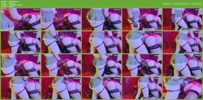I Completely Stuff His Greedy Hole With My Huge Xl Horse Dildo Strapon! - HILTTHEBEAST - MP4