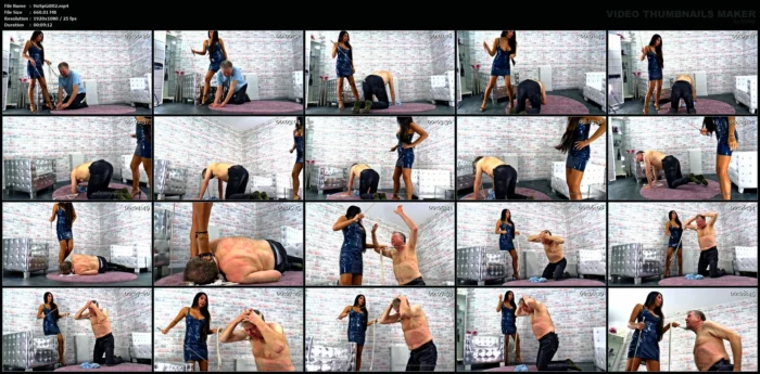 100 Strokes And More! - Goddess Vanny - HOT SPANKING GIRLS / BOSS GIRLS PRODUCTIONS - MP4