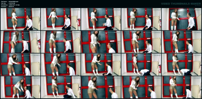 A Spanking For The Money Slave - HOT SPANKING GIRLS / BOSS GIRLS PRODUCTIONS - MP4