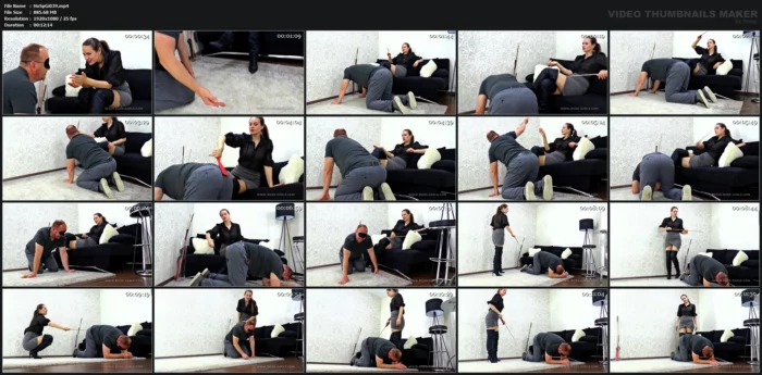 Dice And Strokes - Mistress Anfisa - HOT SPANKING GIRLS / BOSS GIRLS PRODUCTIONS - MP4