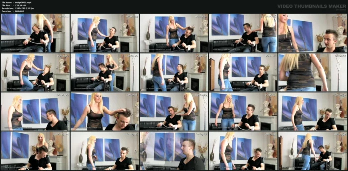 Face Slaps By Mistress Annett - HOT SPANKING GIRLS / BOSS GIRLS PRODUCTIONS - MP4
