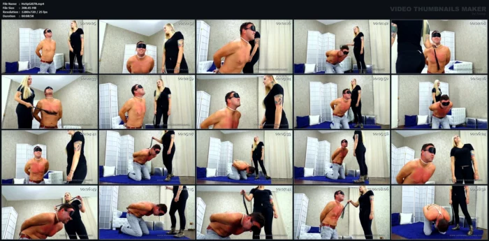 Hard Hitting On Bare Skin! - Mistress Zora - HOT SPANKING GIRLS / BOSS GIRLS PRODUCTIONS - MP4