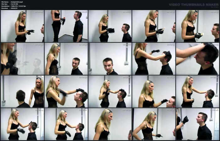 Jessy And Her Paypig - HOT SPANKING GIRLS / BOSS GIRLS PRODUCTIONS - MP4