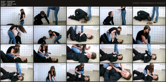 Mistress Katja - HOT SPANKING GIRLS / BOSS GIRLS PRODUCTIONS - MP4