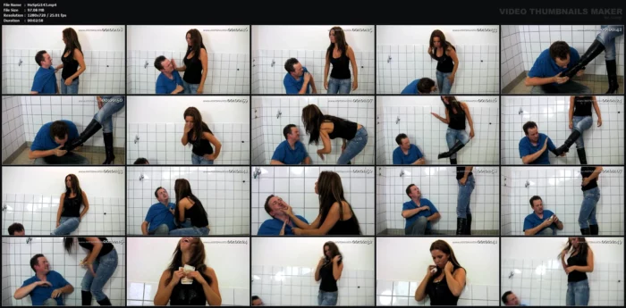 Money Mistress Jasmina - HOT SPANKING GIRLS / BOSS GIRLS PRODUCTIONS - MP4