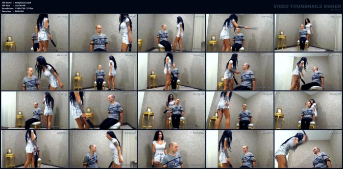 Spanking For His Existence - HOT SPANKING GIRLS / BOSS GIRLS PRODUCTIONS - MP4