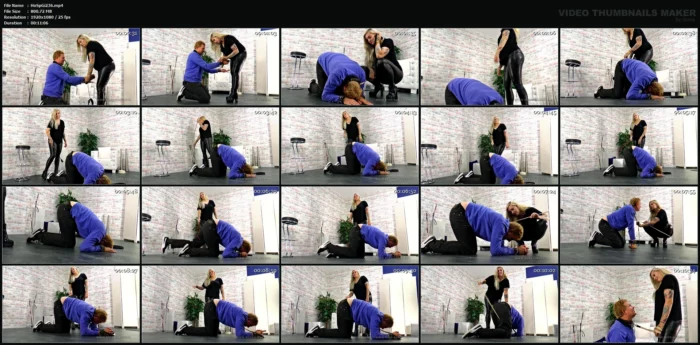 Stupidity Is Punished! - Mistress Zora - HOT SPANKING GIRLS / BOSS GIRLS PRODUCTIONS - MP4