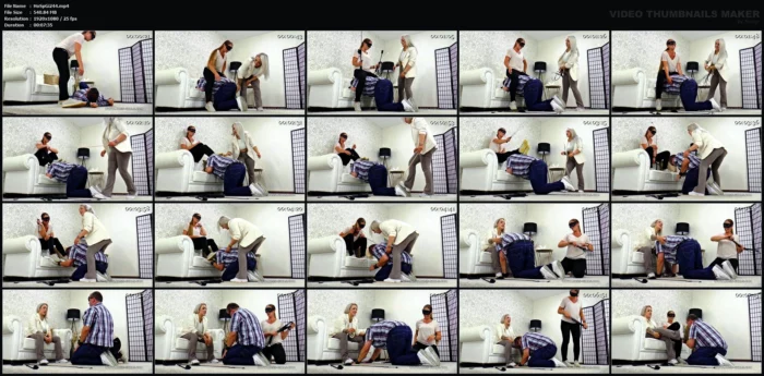 Tickled And Whipped! - Lady Nora - HOT SPANKING GIRLS / BOSS GIRLS PRODUCTIONS - MP4