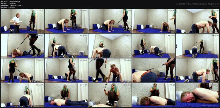 Whip Lashes As An Educational Intervention - Brat Girl Jenny-Nina - HOT SPANKING GIRLS / BOSS GIRLS PRODUCTIONS - MP4