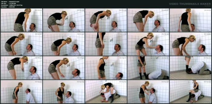Xenia - Punishment For Moneyslave - HOT SPANKING GIRLS / BOSS GIRLS PRODUCTIONS - MP4
