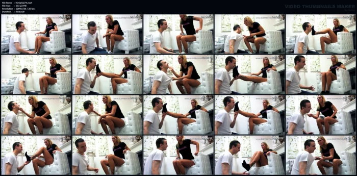 You Have To Smell My Feet - HOT SPANKING GIRLS / BOSS GIRLS PRODUCTIONS - MP4