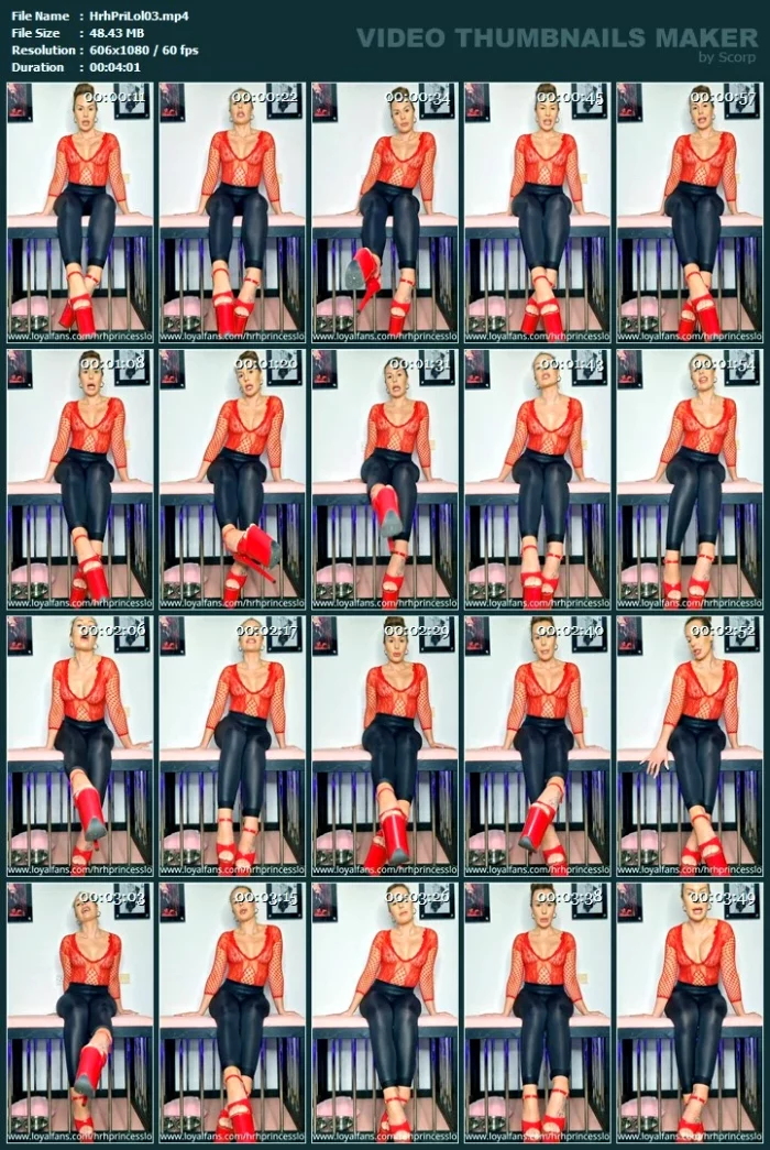 Are You Ready To Become My Ball Busting Slave? - HRH PRINCESS LOLA - MP4