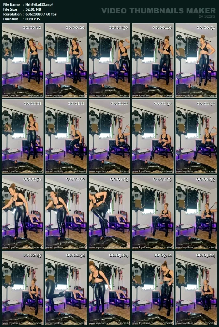 CBT Whipping With My Idiot Stephen - HRH PRINCESS LOLA - MP4