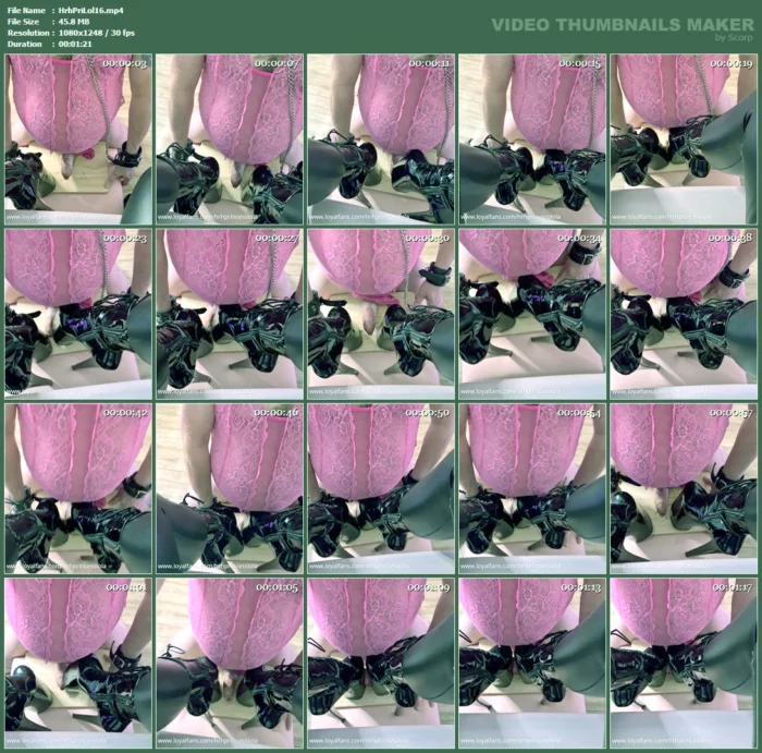 Cock Crushing - HRH PRINCESS LOLA - MP4