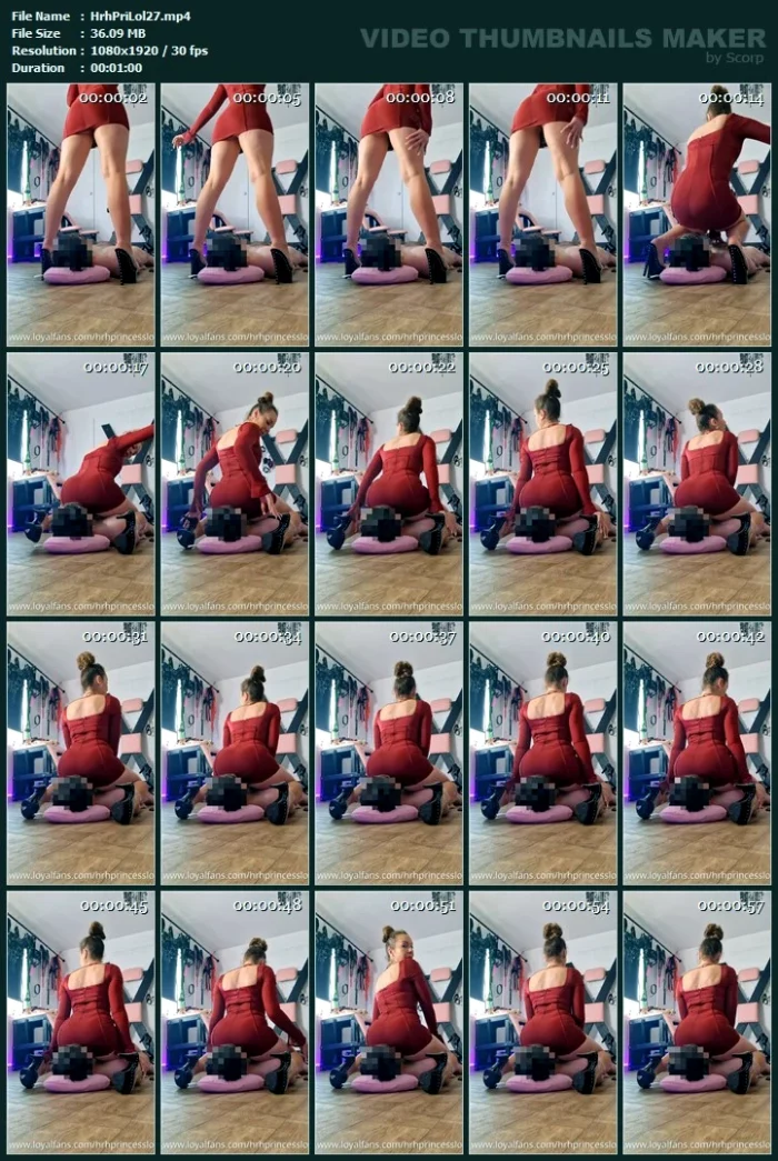 Face Sitting My Atm Bitch! - HRH PRINCESS LOLA - MP4