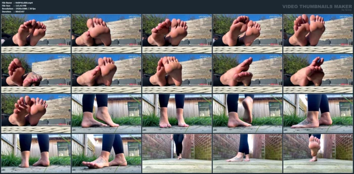 Outdoor Foot Ignore And Dirty Soles - HRH PRINCESS LOLA - MP4